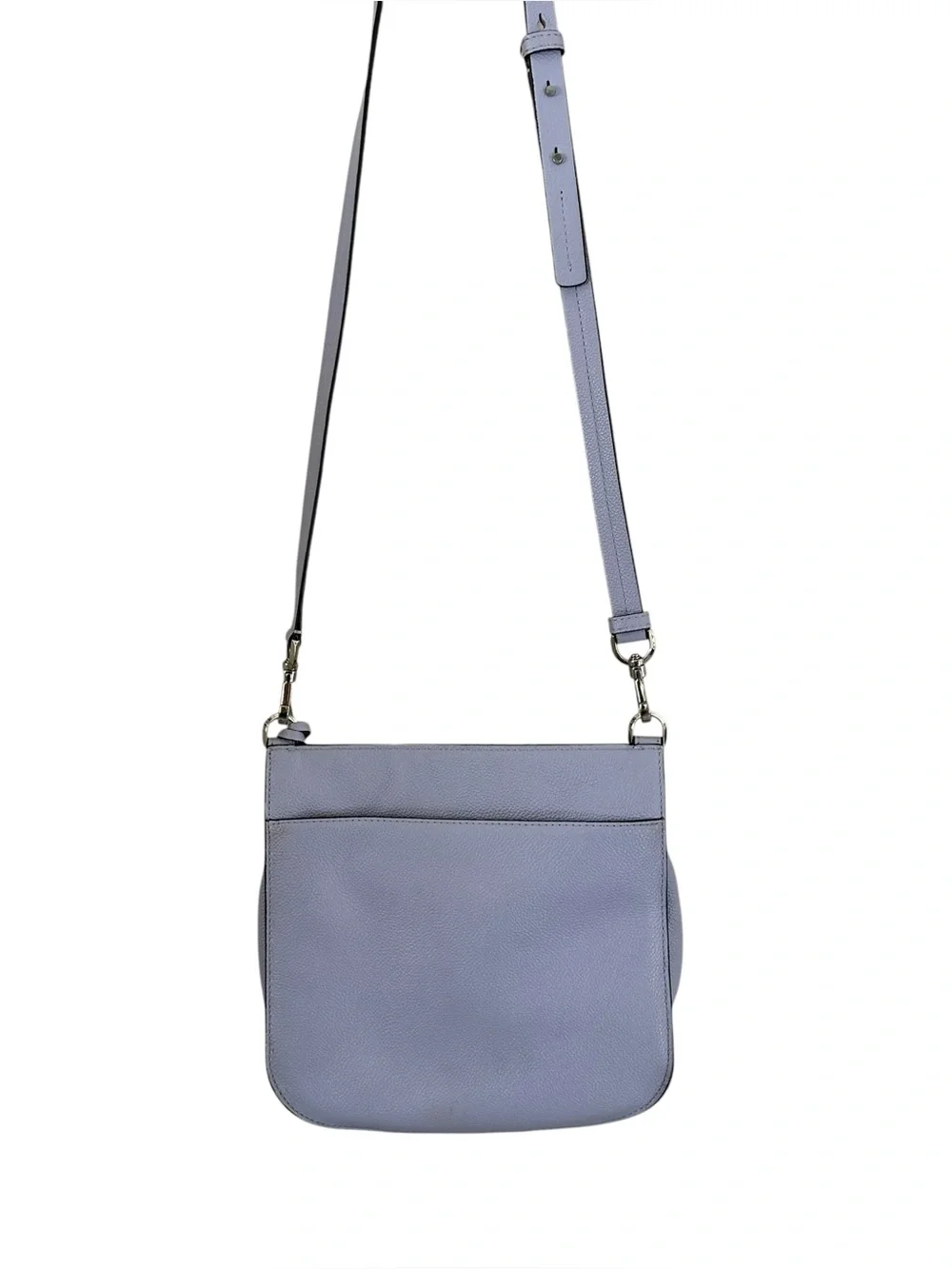 Kate Spade Margaux Crossbody Bag Frozen Lilac Purple Textured Leather
